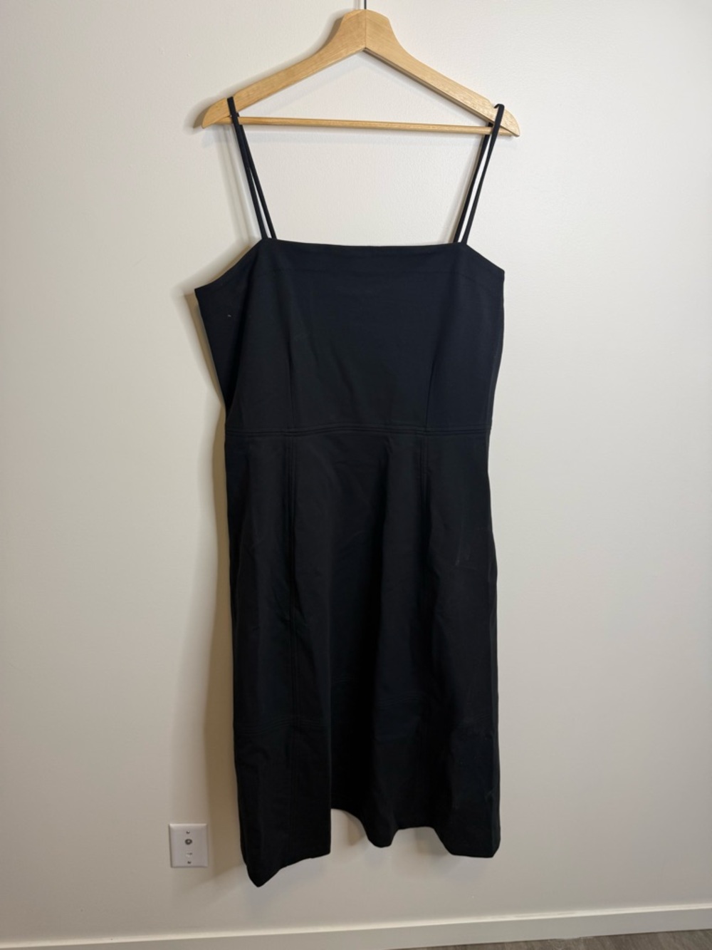 Everlane the dream tank dress black size xxl NWT